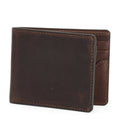 Dark Brown Leather ID Billfold T992395