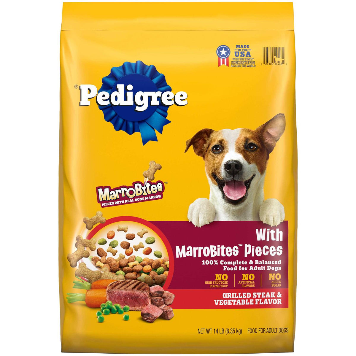 Steak & Vegetable Adult Dry Dog Food U9971