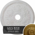 Hand-Painted Gold Ceiling Medallion F289