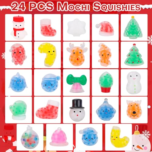 24 Stress Balls Christmas Advent Calendar H386