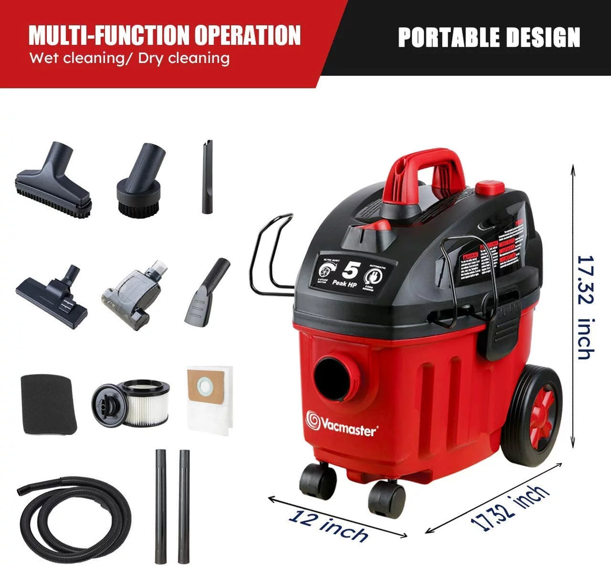 4 Gallon Wet/Dry Vacuum P6101