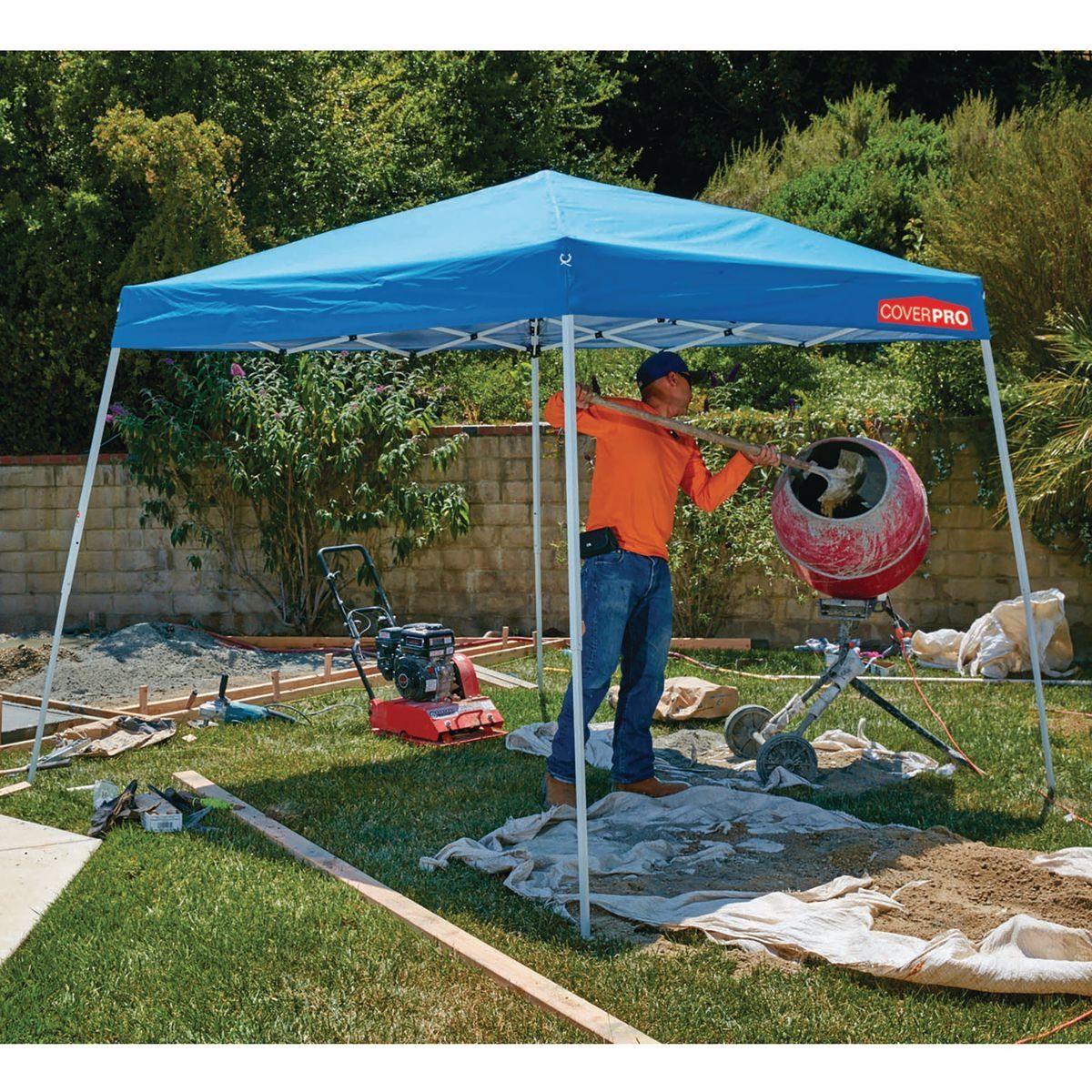 10 ft. x 10 ft. Slant-Leg Pop-Up Canopy E871236