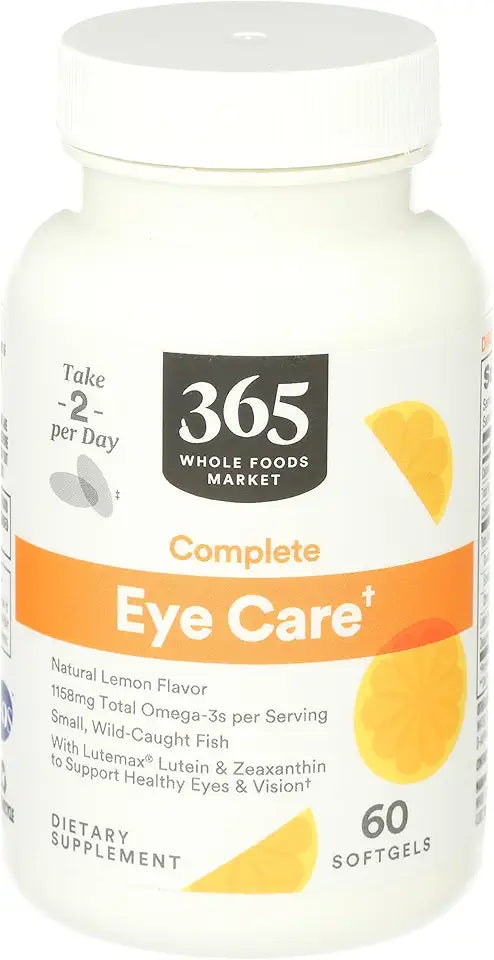 Omega Eye Care Lemon Flavor 60 ct D91279