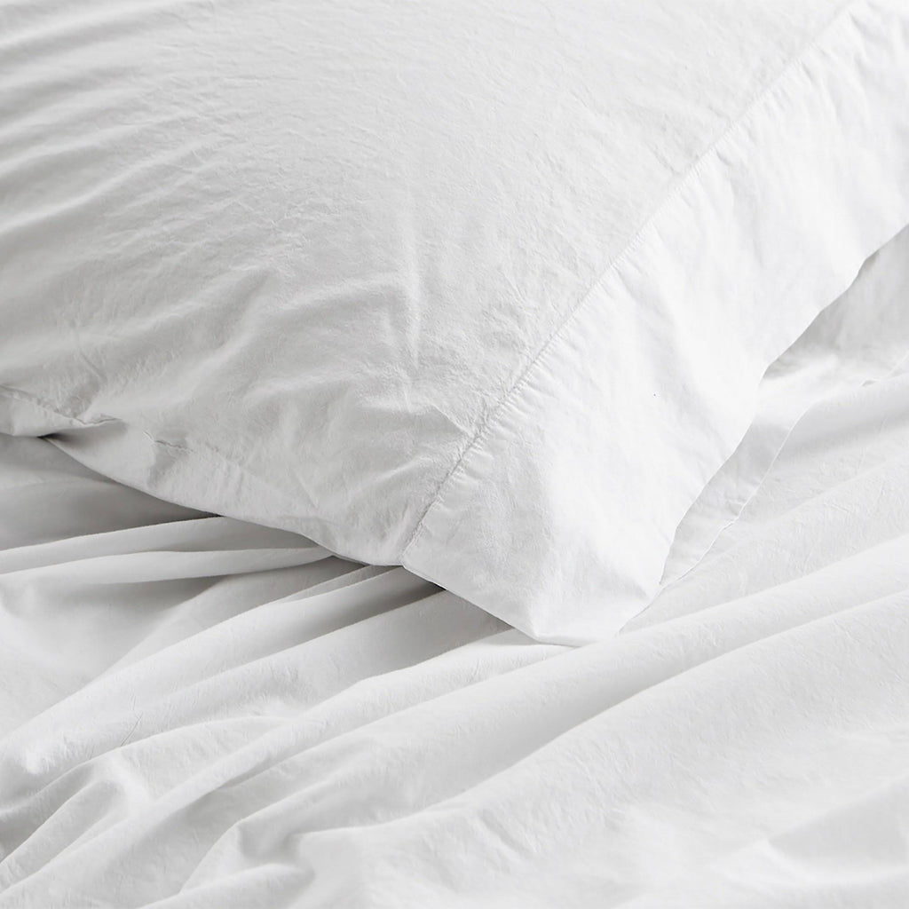 King Washed Percale Sheet Set N885798