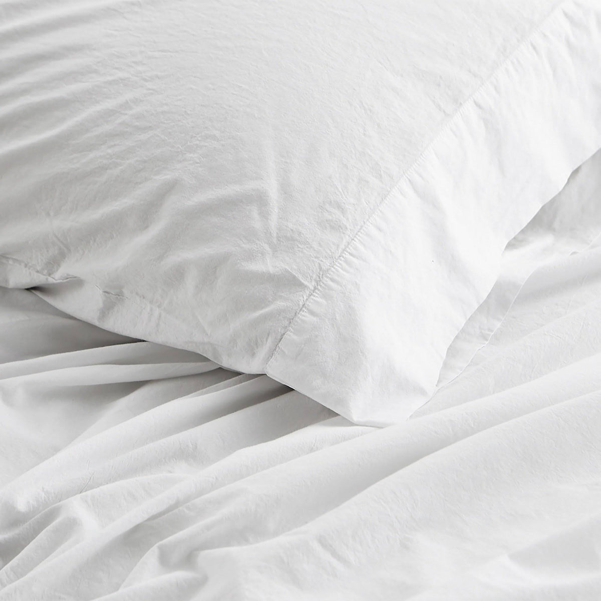 King Washed Percale Sheet Set N885798