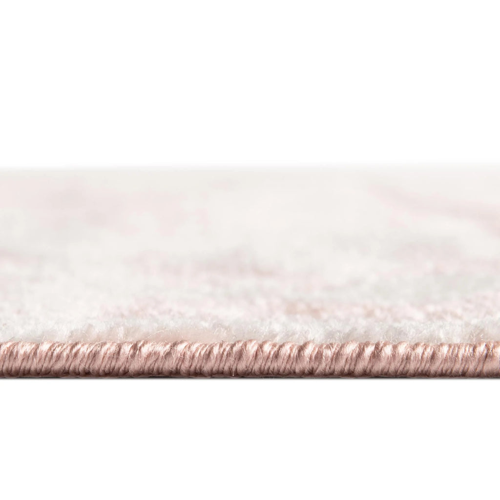 Oval Dusty Rose Low Rug C845632