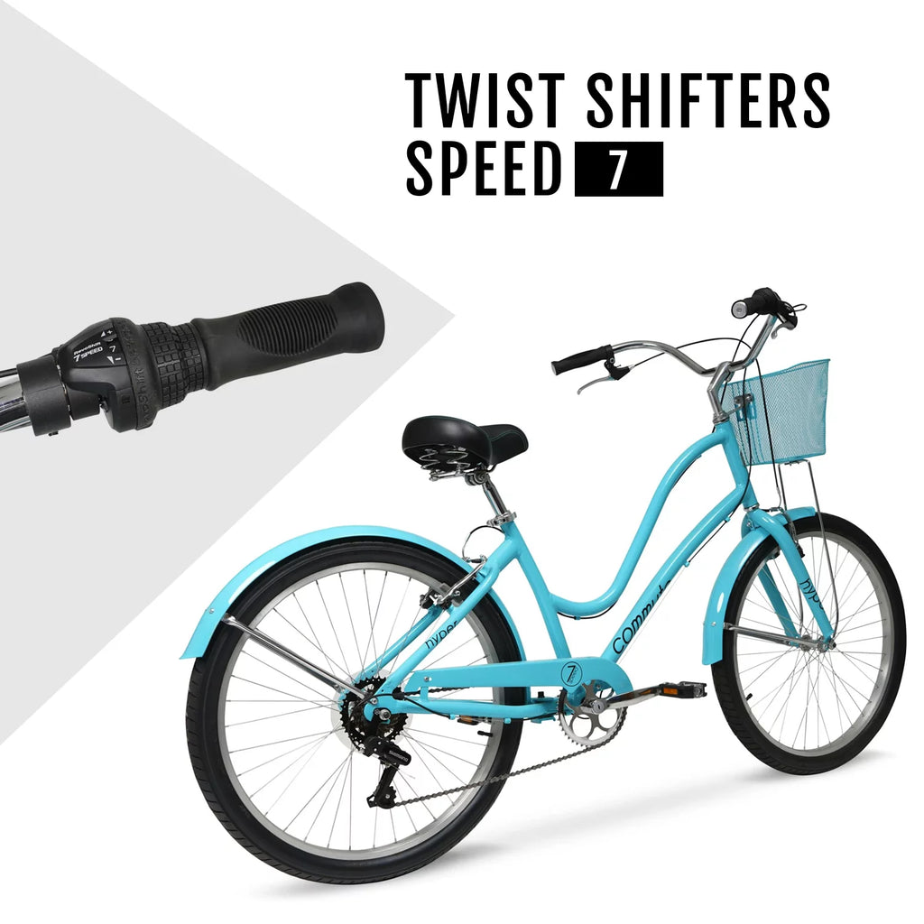 26 Woman's Commute Bike with Basket Z168223