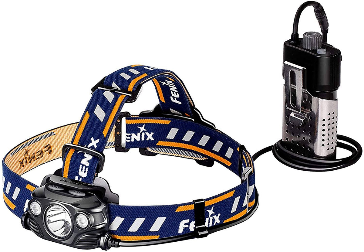 Black LED Headlamp with Battery A64425