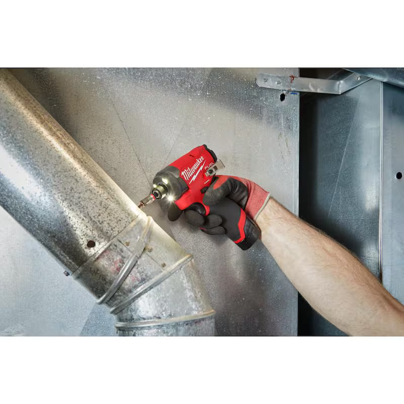 12V Brushless Cordless 1/4 in. Hex Impact Driver with Batteries and Charger N292