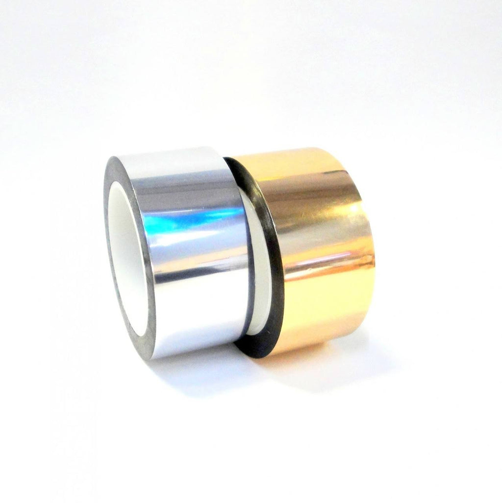 Black Metalized Polyester Film Tapes [96 Rolls] J598