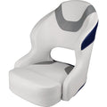 White Grey Navy Bucket Seat Z659687