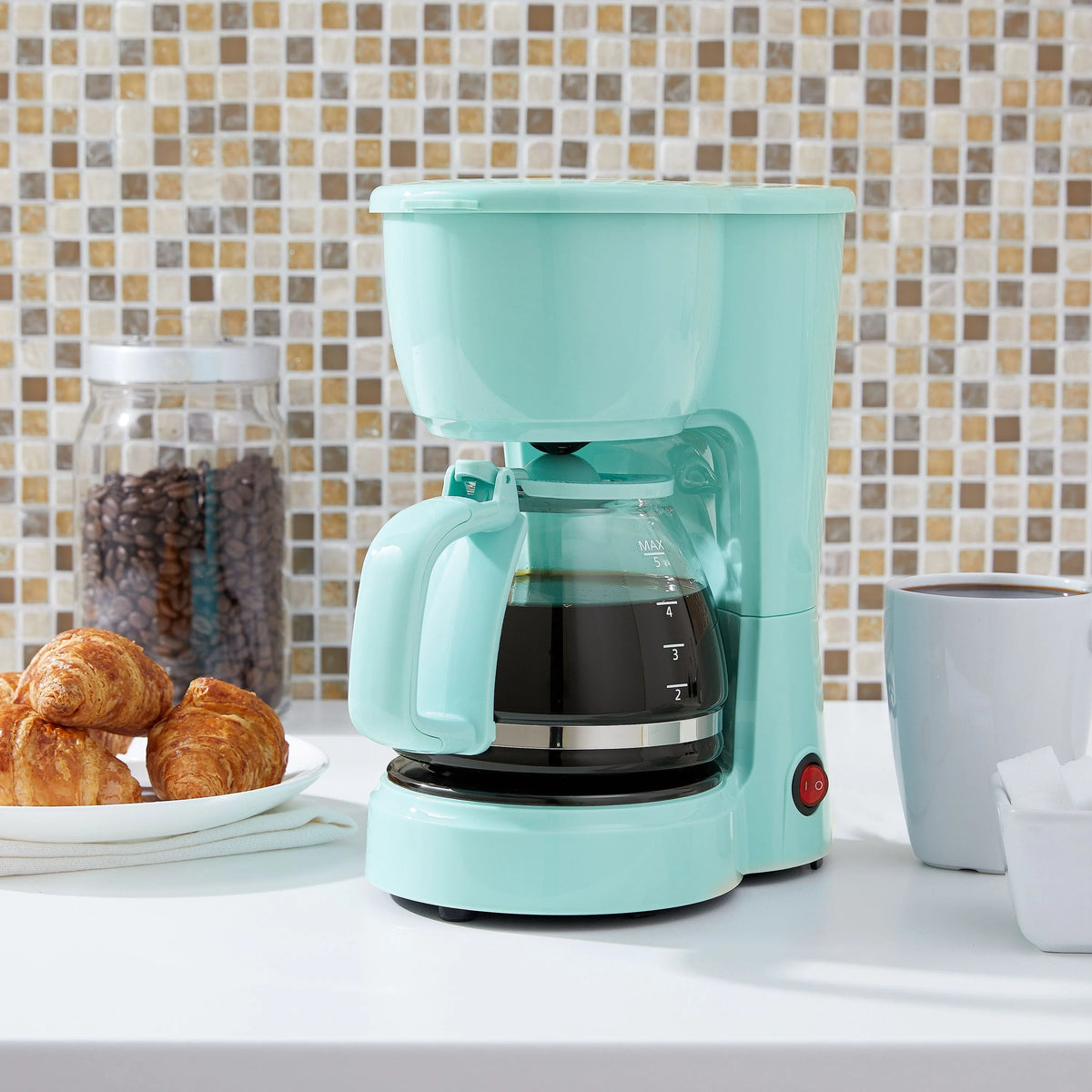 Black 5-Cup Drip Coffee Maker I859820