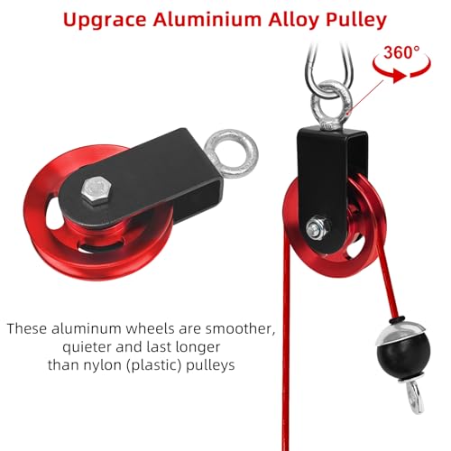 LAT Pull Down Cable Machine Pulley Attachment Home Gym Equipment K688
