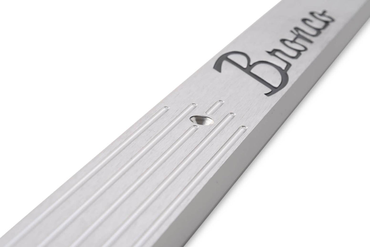 Door Sill Plates with Bronco Logo Billet Aluminum Pair Q258873