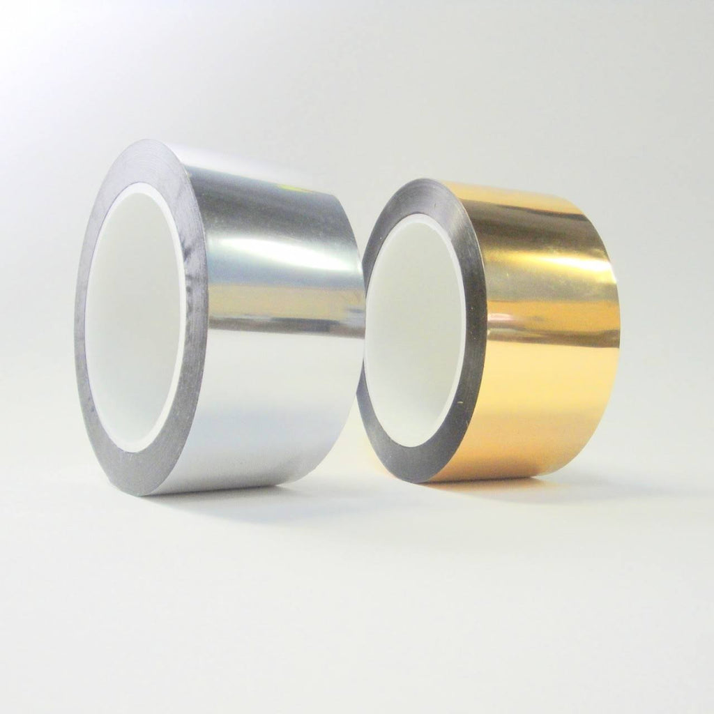 Black Metalized Polyester Film Tapes [96 Rolls] J598