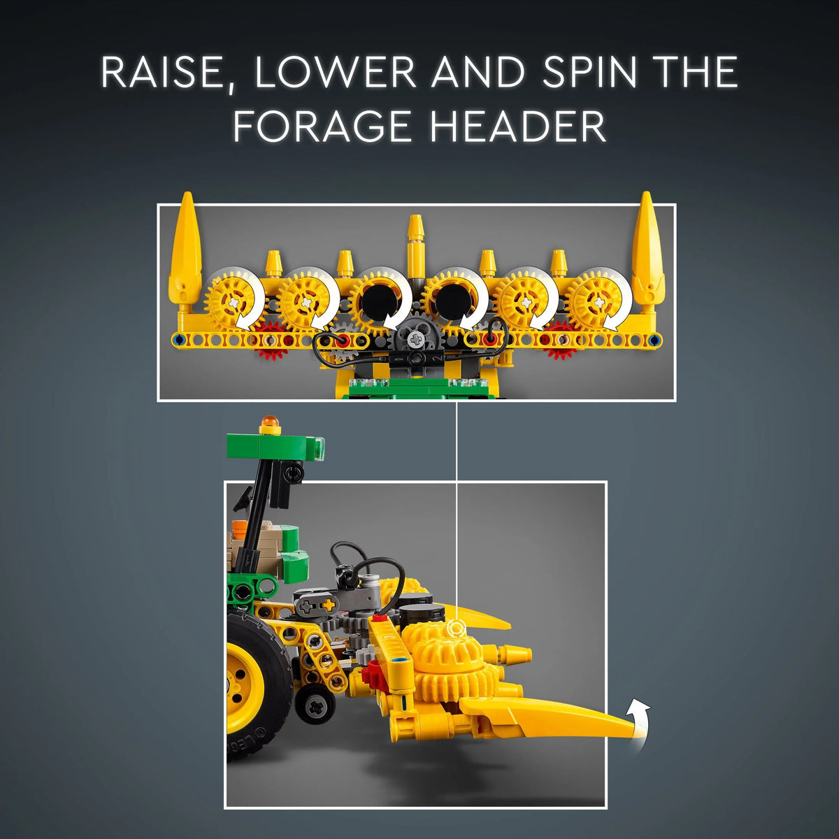 LEGO Technic John Deere 9700 Forage Harvester Tractor Toy T66277