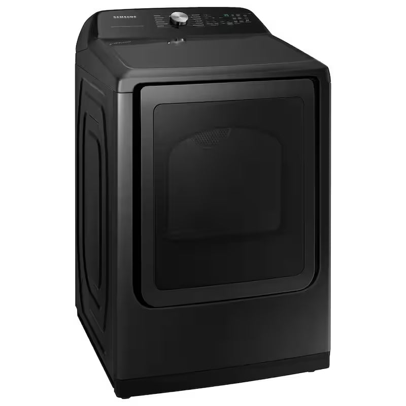 7.4 cu. ft. Vented Gas Dryer with Steam Sanitize in Brushed Black R648