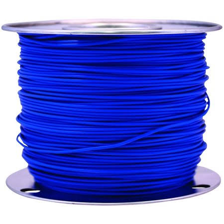 100 Foot Spool 14 Gauge Primary Wire Blue (Case of 2) N620