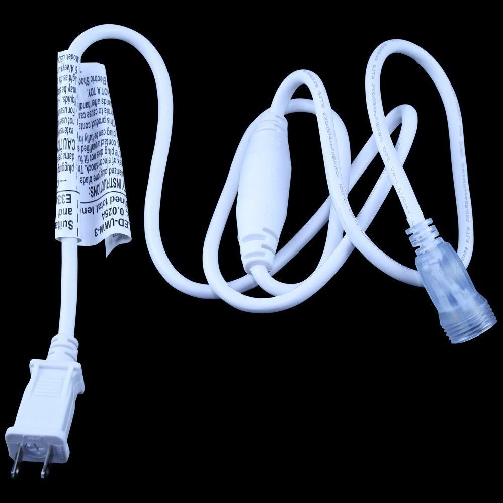 75 ft Warm White 3000K LED Flexible Rope Light Kit J4927