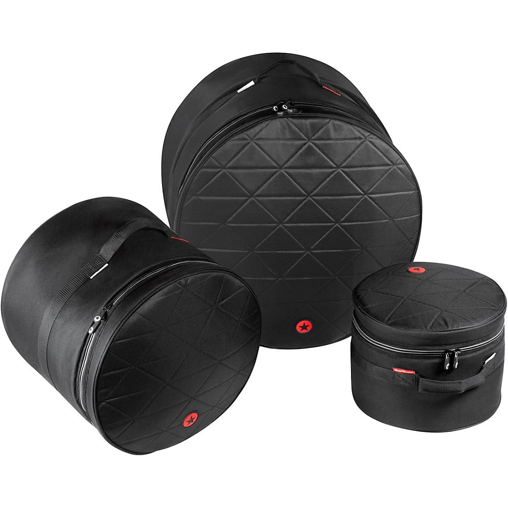 3-Piece Drum Bag Set Black W641991