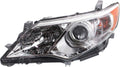 Driver Side Headlight for Toyota Camry 2012 2013 2014 X73087