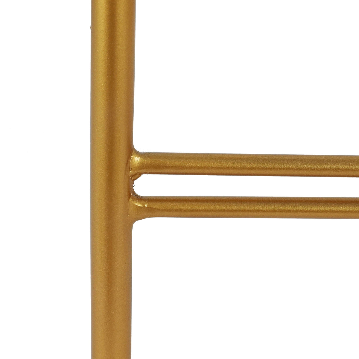 Gold Folding Accent Table Y213622