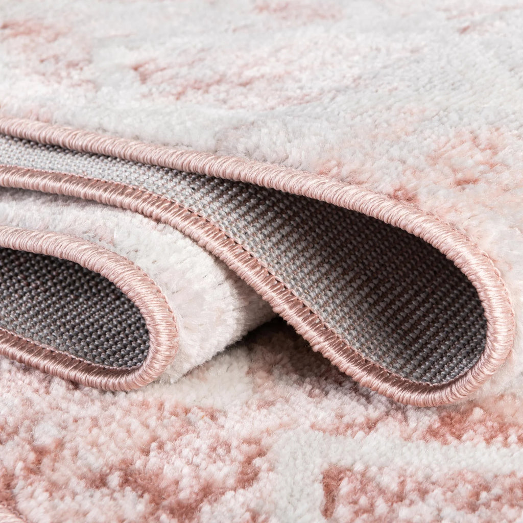 Oval Dusty Rose Low Rug C845632