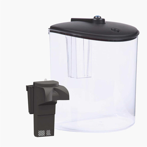 1.5-Gallon Fish Tank with LED Lighting and Power Filter Q2490