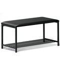 4 Person Dining Set with Upholstered Chair and Bench D91551