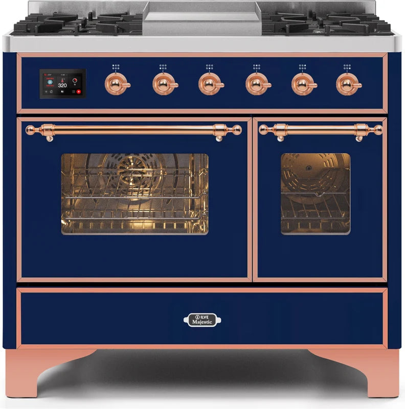 Blue Dual Fuel Natural Gas Range V723390