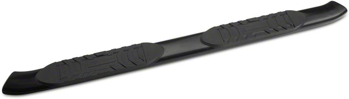 Black Oval Bent End Side Step Bars S6573