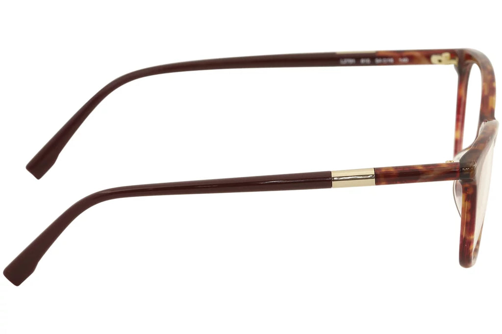 Women's Striped Red Optical Eyeglasses 54mm E235915