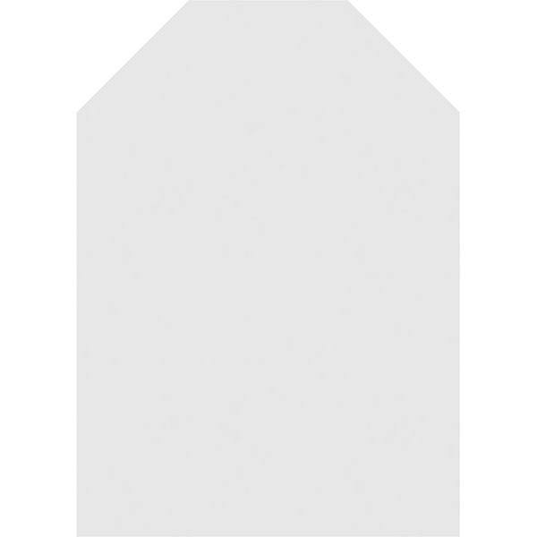 Octagonal Top Surface Mount PVC Gable Vent S19793