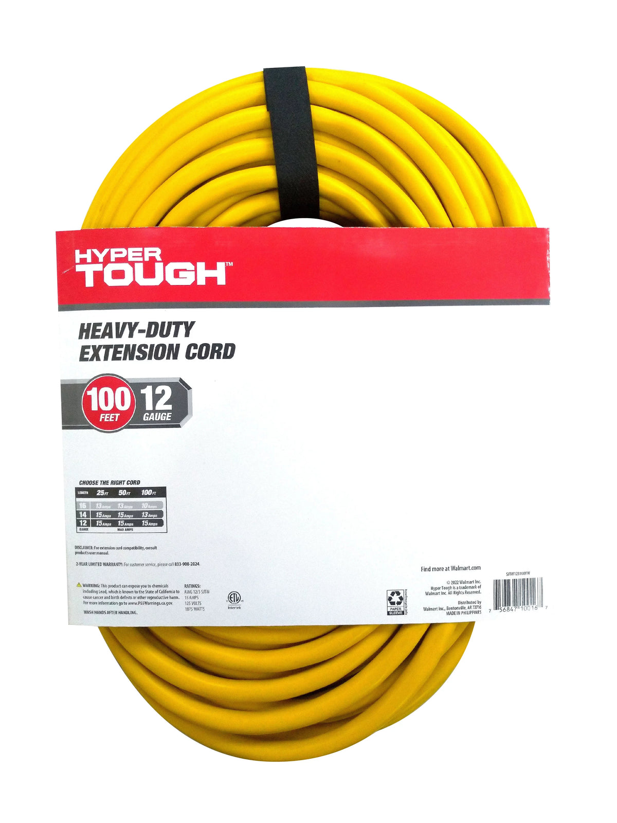Heavy Duty Indoor and Outdoor Extension Cord G396