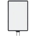 Matte Black Swivel Mount Sign Frame 14 x 22 in. J69207