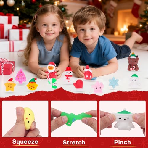 24 Stress Balls Christmas Advent Calendar H386