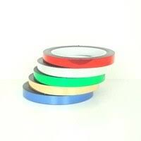 Black Metalized Polyester Film Tapes [96 Rolls] J598
