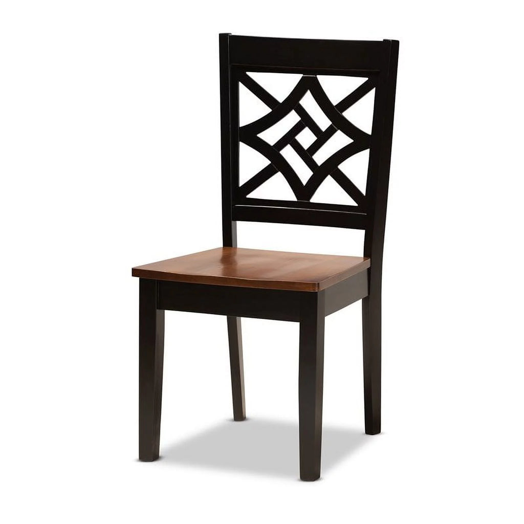 Brown 7-Piece Wood Dining Set Z230