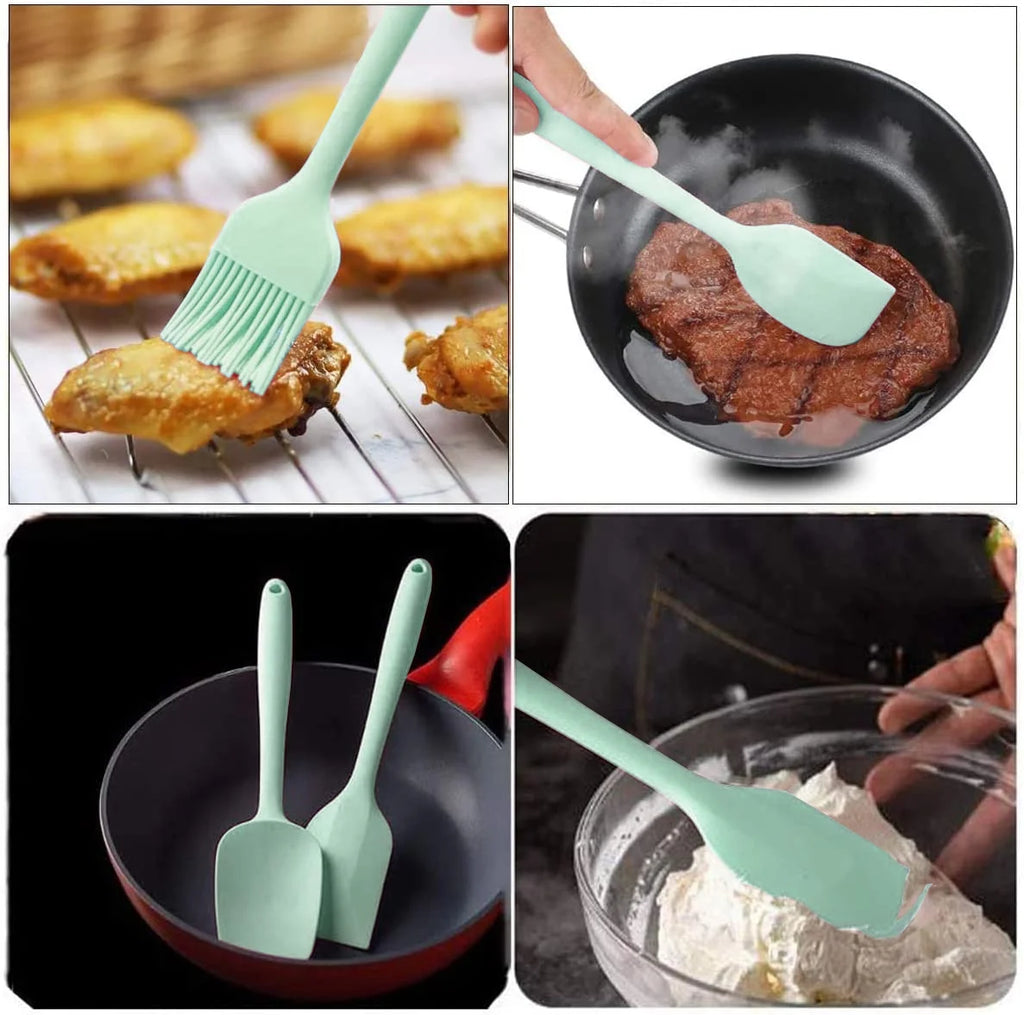 12 Pieces Silicone Kitchen Utensils Set with Holder L30462
