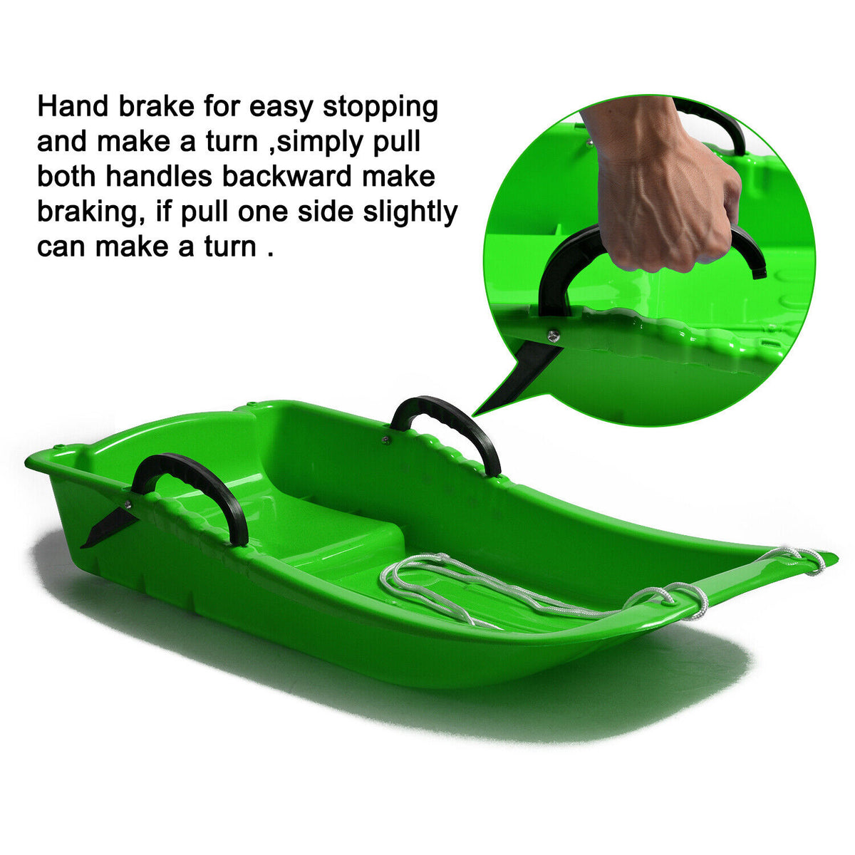 26in Winter Snow Sled Toboggan Z8087