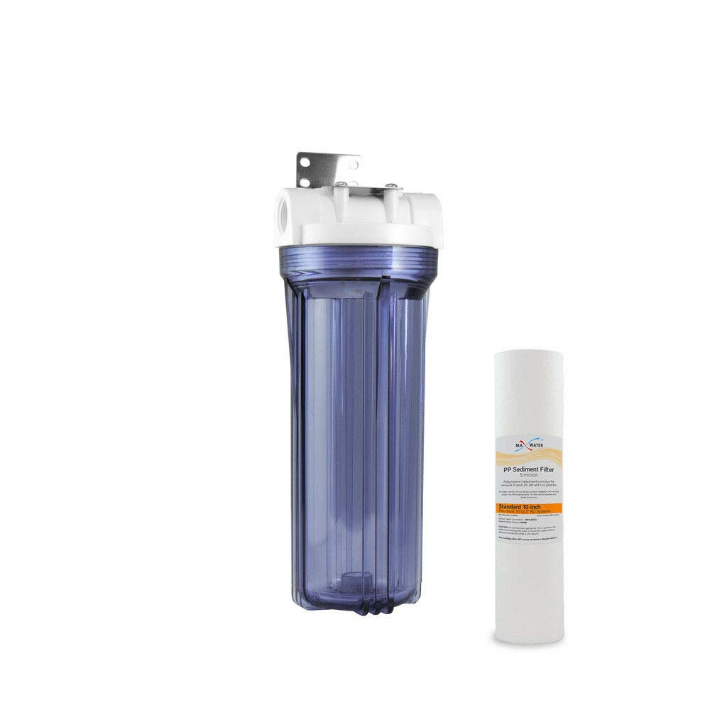 10 inch Whole House Water Filter System with Sediment GAC CTO Carbon Filters F5972