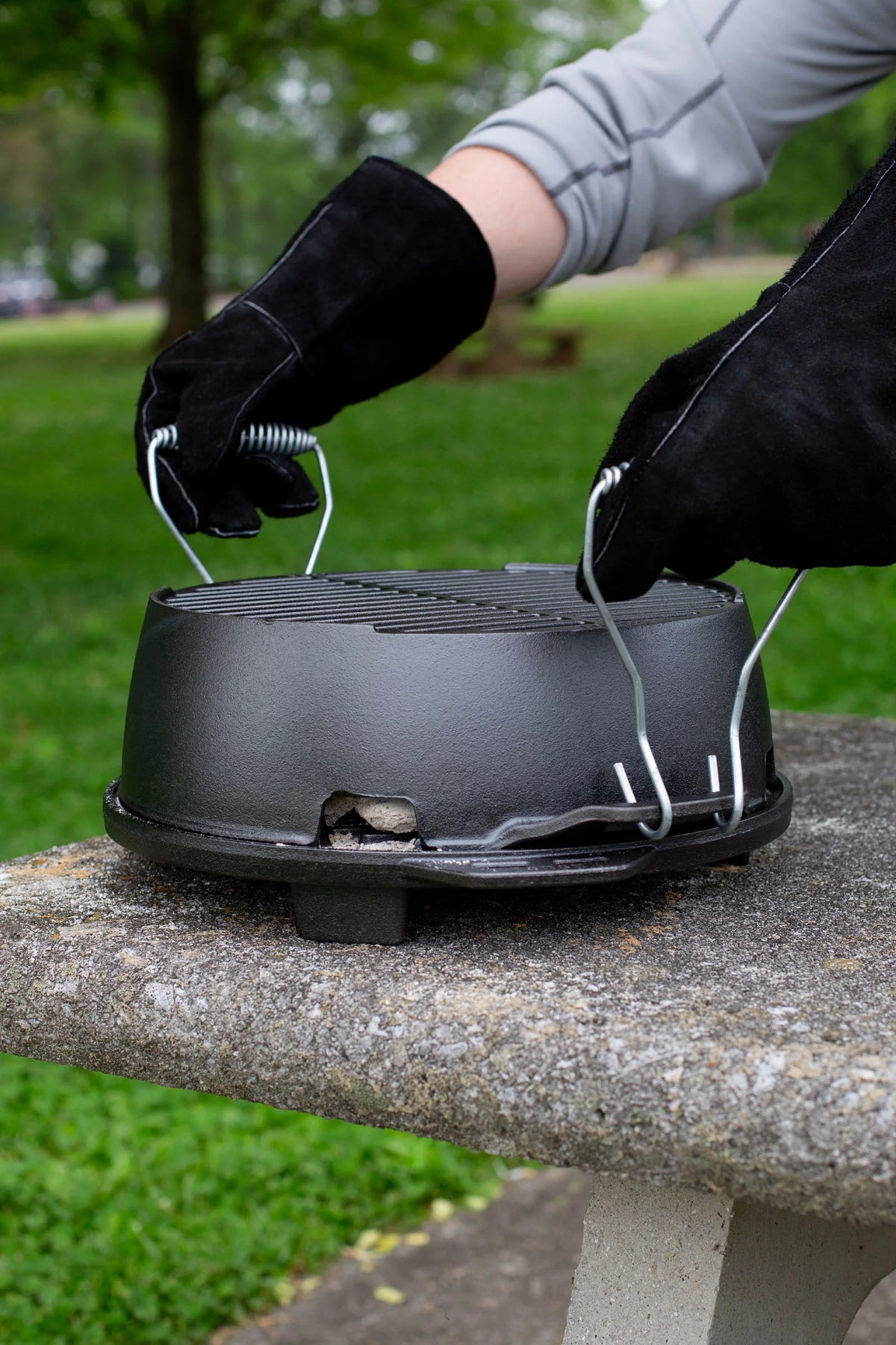 Cast Iron Round Grill N6132
