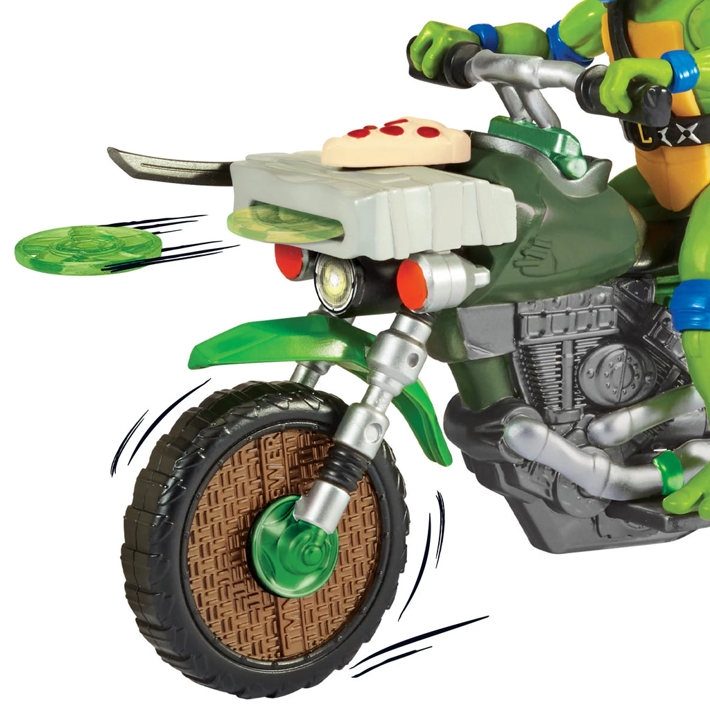 Ninja Kick Cycle with Leonardo Figure E9418