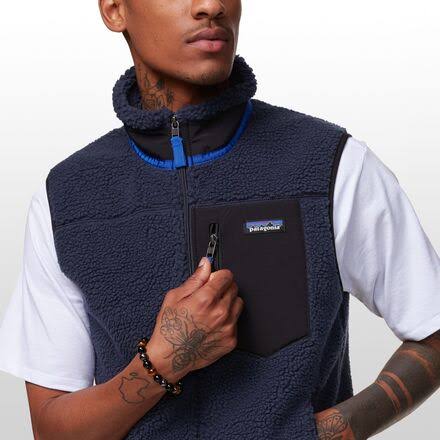 Men's Classic Retro-X Vest, New Navy, XL I9710