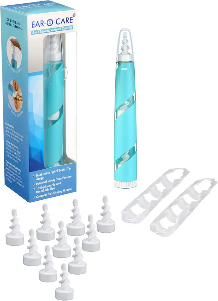 Ear Wax Removal Tool 4-in-1 Silicone Tips S7852