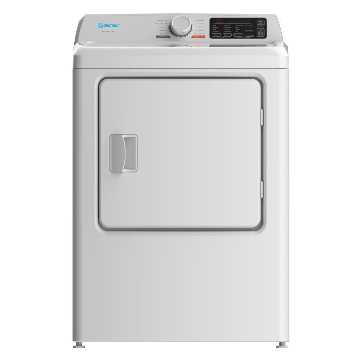6.7 cu. ft. Front Load Electric Dryer in White R242