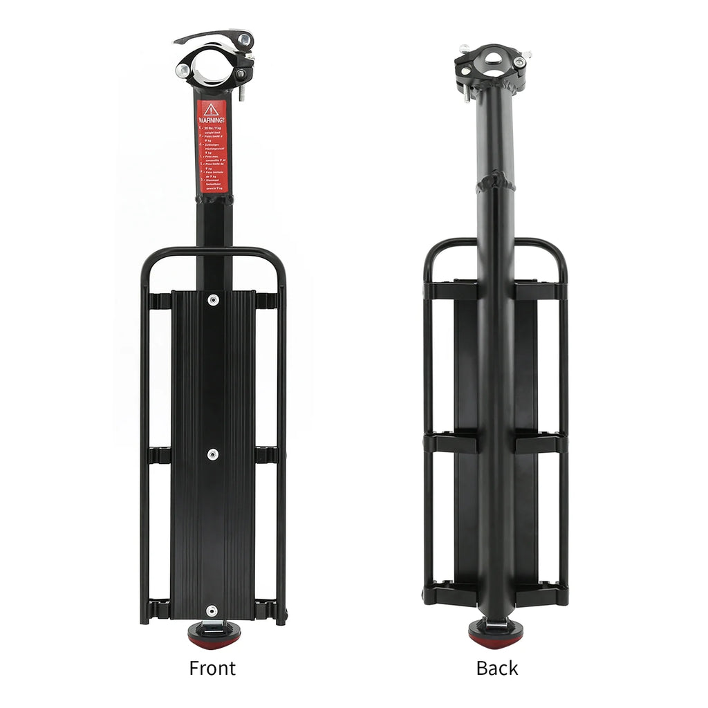 Aluminium Alloy Rear Bike Cargo Rack with Reflector P6993