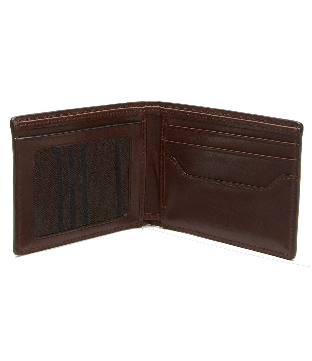 Dark Brown Leather ID Billfold T992395