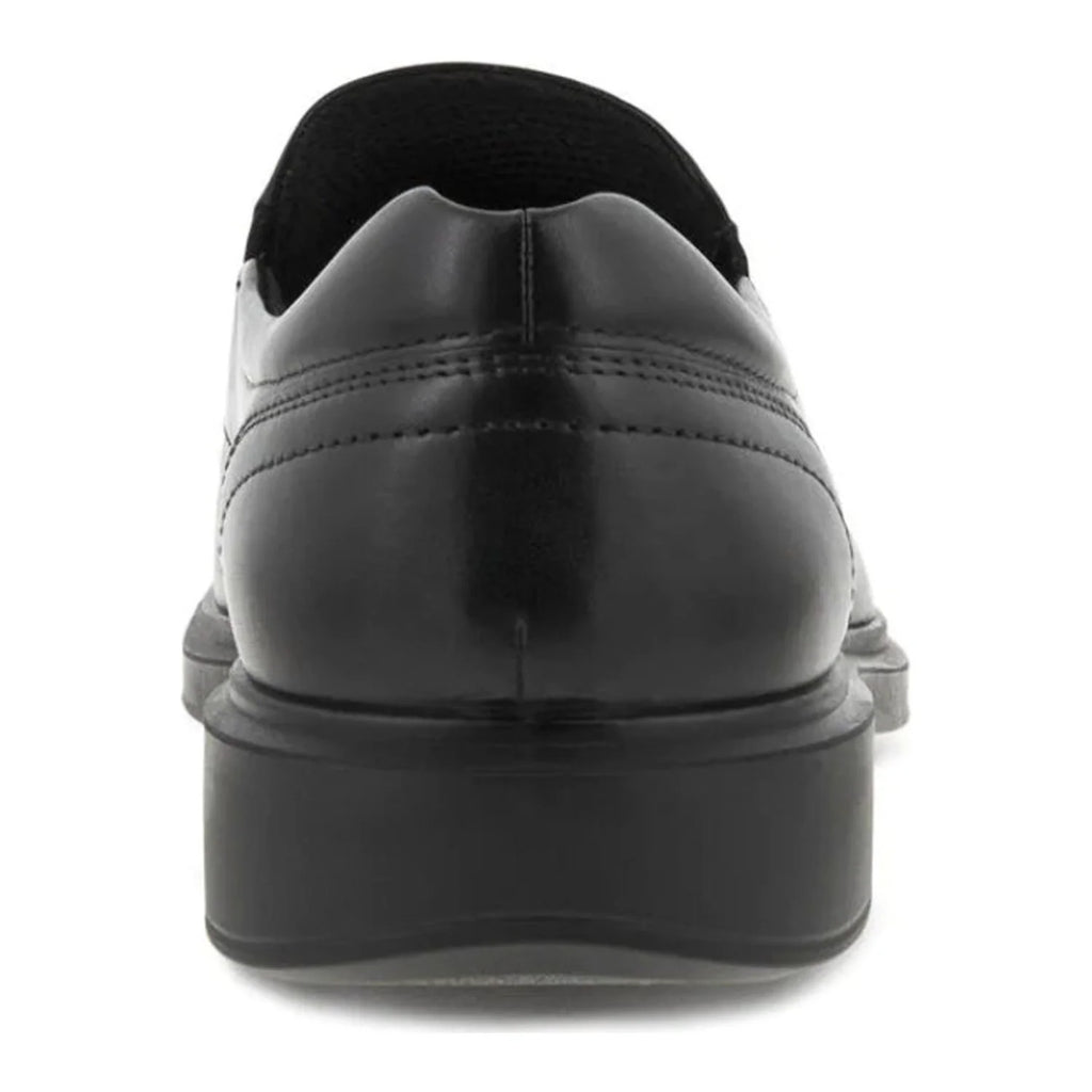 Black Leather Slip-on K519