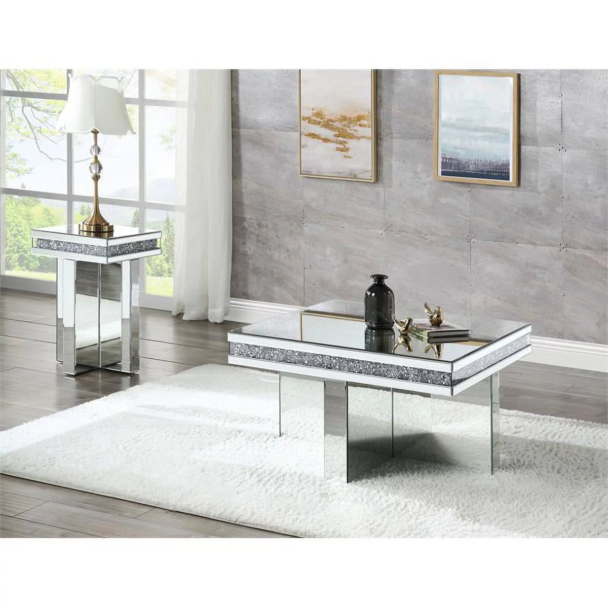 Square Glass Coffee Table A199
